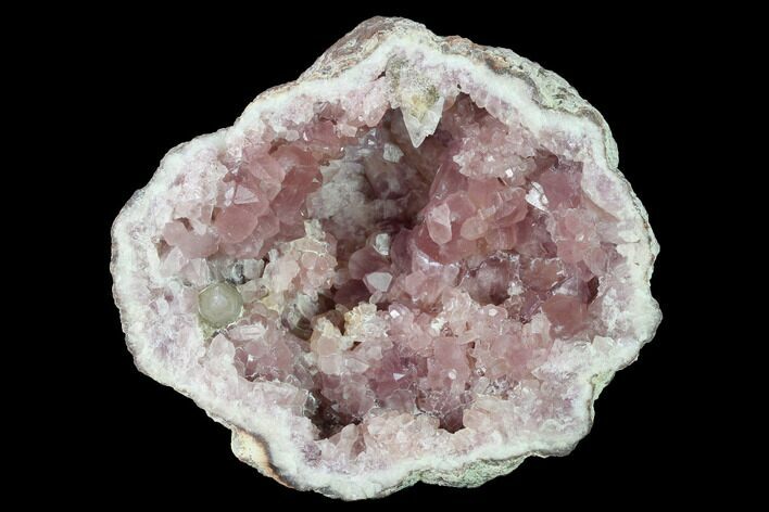 Beautiful, Pink Amethyst Geode Half - Argentina #170187